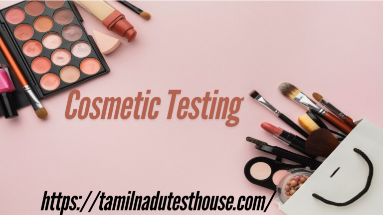 What kind of Testing is mandatory for Cosmetic Products?