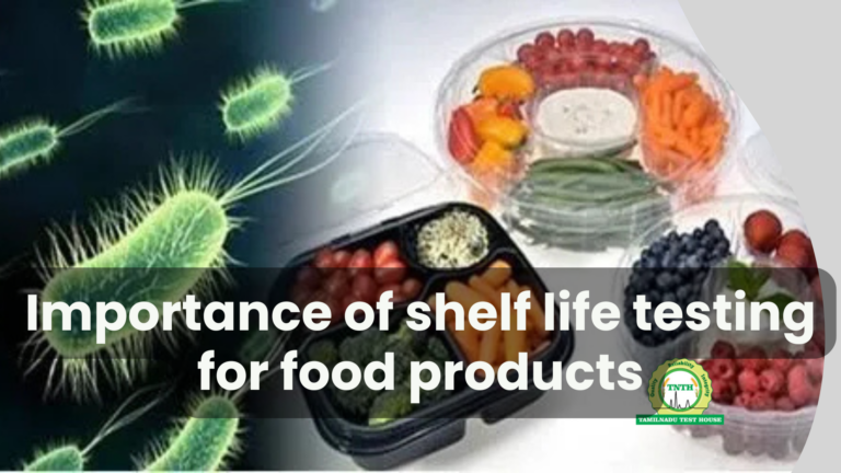 Importance of shelf life testing for food products