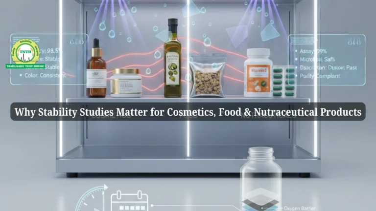 Why Stability Studies Matter for Cosmetics, Food & Nutraceutical Products