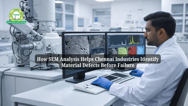 How SEM Analysis Helps Chennai Industries Identify Material Defects Before Failure