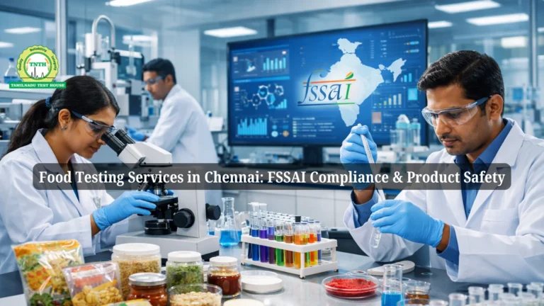 Food Testing Services in Chennai: FSSAI Compliance & Product Safety