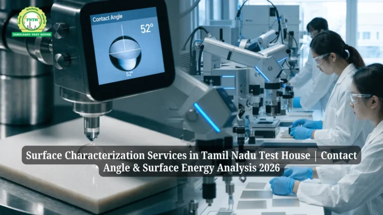 Contact Angle Testing Services for Material Surface Analysis 2026